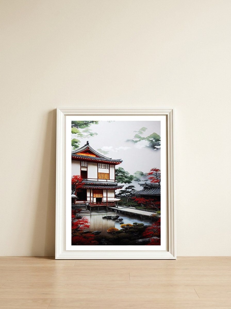 Japan1 — framed, leaning against the wall
