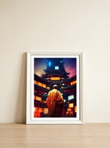 Bitsu — framed, leaning against the wall thumbnail