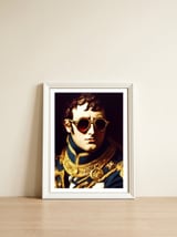 Pangeran Charles — framed, leaning against the wall thumbnail