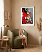 Magic Guitar framed in a tender room thumbnail