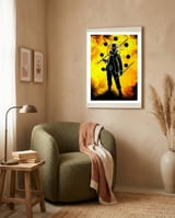 The Legend Fighter' framed in a tender room thumbnail