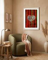 Graffiti Digital 2022 1085 framed in a tender room thumbnail