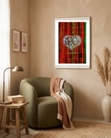 Graffiti Digital 2022 1090 framed in a tender room thumbnail