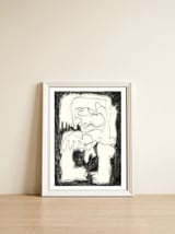 Static Noise — framed, leaning against the wall thumbnail