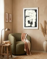 Static Noise framed in a tender room thumbnail