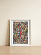 Graffiti Digital 2022 1106 — framed, leaning against the wall thumbnail