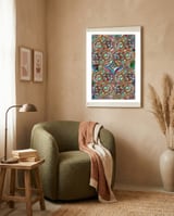 Graffiti Digital 2022 1108 framed in a tender room thumbnail