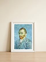 Potrait — framed, leaning against the wall thumbnail