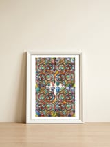 Graffiti Digital 2022 1117 — framed, leaning against the wall thumbnail