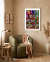 Graffiti Digital 2022 1121 framed in a tender room thumbnail