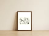 Temptation of Angels — framed, leaning against the wall thumbnail