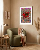 Graffiti Digital 2022 1158 framed in a tender room thumbnail