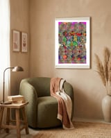 Graffiti Digital 2022 1160 framed in a tender room thumbnail