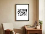 Shelter - b&w framed in a focused room thumbnail