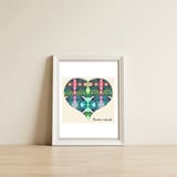 Corazon 19 — framed, leaning against the wall thumbnail