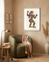Graffiti Digital Nuevo 5 framed in a tender room thumbnail