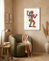 Graffiti Digital Nuevo 6 framed in a tender room thumbnail