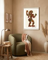 Graffiti Digital Nuevo 7 framed in a tender room thumbnail