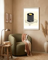 Fat Stack framed in a tender room thumbnail