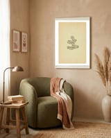 Abstract drawing shape framed in a tender room thumbnail