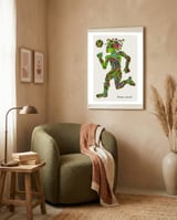 Jugador 7 framed in a tender room thumbnail