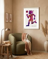 Jugador 9 framed in a tender room thumbnail