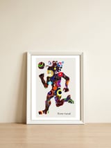 Jugador 11 — framed, leaning against the wall thumbnail