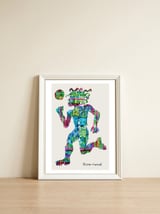 Jugador 15 — framed, leaning against the wall thumbnail