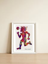 Jugador 19 — framed, leaning against the wall thumbnail
