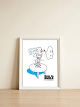 How to Smile — framed, leaning against the wall thumbnail