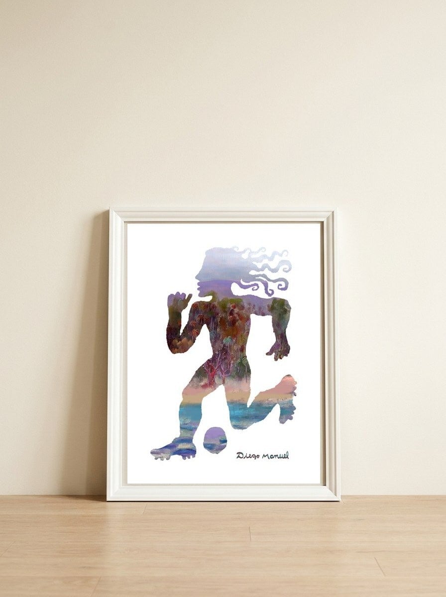 Jugador 40 — framed, leaning against the wall