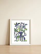 Planta Salvaje 3  — framed, leaning against the wall thumbnail