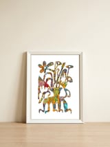 Planta Salvaje 7 — framed, leaning against the wall thumbnail