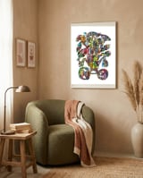 Planta Salvaje 32  framed in a tender room thumbnail
