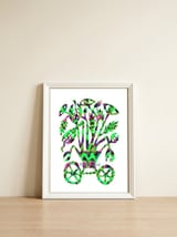Planta Salvaje 36  — framed, leaning against the wall thumbnail