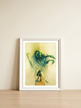 Cyberdongeon — framed, leaning against the wall thumbnail