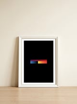 Paradox 3 | Abstract minimalism — framed, leaning against the wall thumbnail