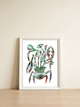 Planta Salvaje 47  — framed, leaning against the wall thumbnail