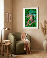 Jugador Nuevo 5 framed in a tender room thumbnail