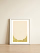 Soft green arch shape — framed, leaning against the wall thumbnail