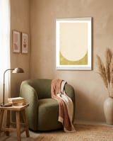 Soft green arch shape framed in a tender room thumbnail