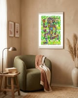 Jugador Nuevo 22 framed in a tender room thumbnail