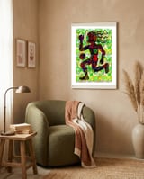 Jugador Nuevo 27 framed in a tender room thumbnail
