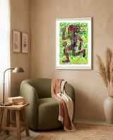 Jugador Nuevo 34 framed in a tender room thumbnail