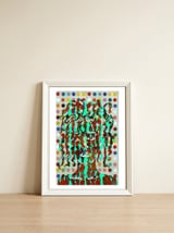 Mujer 34 — framed, leaning against the wall thumbnail