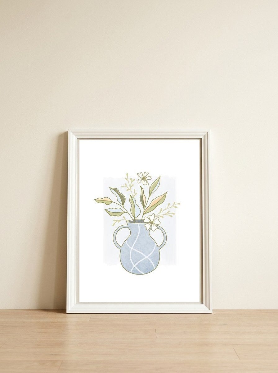 Spring — framed, leaning against the wall