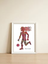 Jugador 80  — framed, leaning against the wall thumbnail