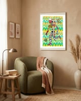 Jugador Nuevo 47 framed in a tender room thumbnail