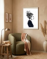 Blooming Girl framed in a tender room thumbnail