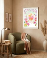Fairy in the Garden framed in a tender room thumbnail
